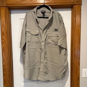 Guide Series Short Sleeve Utility Shirt in Light Olive - Guide Series